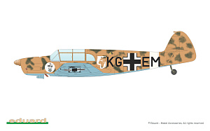 Model kit 1/32 Messerschmitt Bf-108 Weekend edition (Eduard kits)