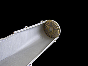 Photo Etching Kit Mikoyan MiG-25RBT/MiG-25RB/MiG-25PD/MiG-25RBF air intakes (designed to be used with ICM UA UK kits) (Metallic Details)