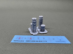 Additions (3D resin printing) 1/72 Block B-8B20 2 pcs. set (KepModels)