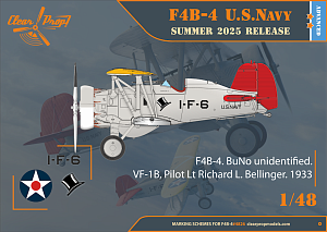 Model kit 1/48 Boeing F4B-4 US Navy (Clear Prop)