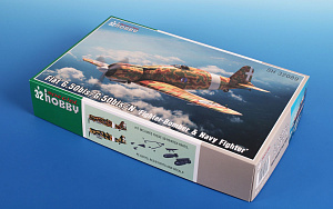 Model kit 1/32 Fiat G.50bis/G.50bis/N 'Fighter-Bomber & Navy Fighter' (Special Hobby)