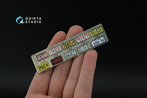 Midwestern  U.S. License Plates 1910-1940 (All kits) (with metal base)