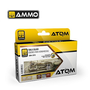 ATOM Tools colors Set 20 ml x 6 (Ammo Mig)