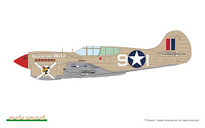 Model kit 1/48 Curtiss P-40K short tail The ProfiPACK edition kit (Eduard kits)