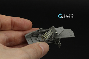 Hs 129B-2 3D-Printed & coloured Interior on decal paper (Takom)