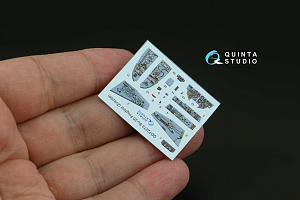 Su-25 3D-Printed & coloured Interior on decal paper (Zvezda)