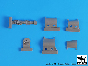 Additions (3D resin printing) 1/48 Mil Mi-8MT additional aggregate (designed to be used with Zvezda kits) 