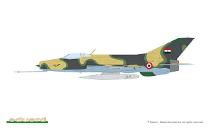 Model kit 1/48 Mikoyan MiG-21F-13 1/48 he Weekend edition (Eduard kits)