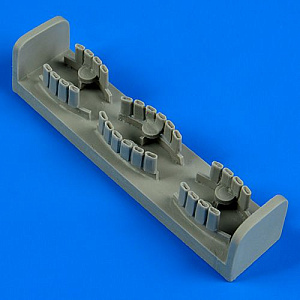 Additions (3D resin printing) 1/48 Dornier Do-217E-4/Do-217E-5 exhaust (designed to be used with Monogram and Revell kits)