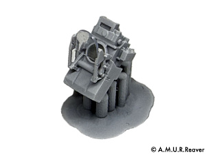 Additions (3D resin printing) 1/48 FSP-17V sight for the Mi-24 (A.M.U.R.Reaver) 