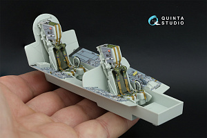 Tornado ECR German 3D-Printed & coloured Interior on decal paper (Revell) (with 3D-printed resin parts)