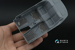 Nissan Skyline GT-R R33 floor mats, type 2 (Tamiya)