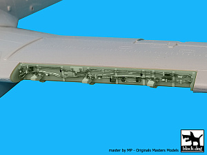 Additions (3D resin printing) 1/48 Fairchild A-10A/A-10C big set (designed to be used with Italeri kits)