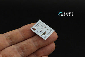 PZL P.11c 3D-Printed & coloured Interior on decal paper (IBG)