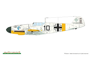 Model kit 1/48 Messerschmitt Bf-109F-2 (Weekend edition) (Eduard kits)