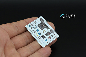 Nakajima Ki-84 Hayate 3D-Printed & coloured Interior on decal paper (Hasegawa)