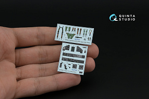 Jaguar Gr.3 3D-Printed & coloured Interior on decal paper (Kitty Hawk)