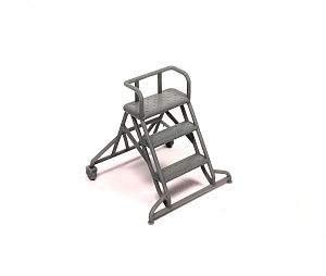 Additions (3D resin printing) 1/72 Universal stepladder 3 steps  (Mazhor Models)