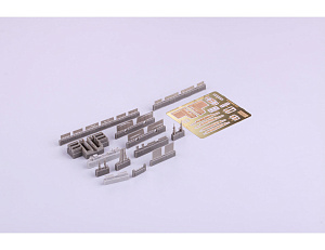 Additions (3D resin printing) 1/72 Supermarine Spitfire LF/HF Mk.IXc (designed to be used with Eduard kits)