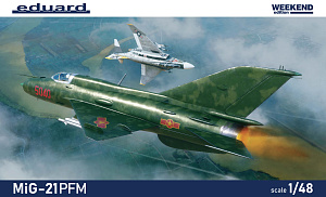Model kit 1/48 MiG-21PFM (Weekend Edition) (Eduard kits)