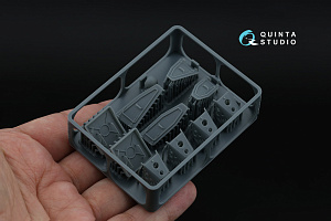 Su-30SM Engine Intake Covers & Wheel Chocks (Zvezda)