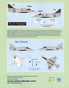 Decal 1/32 Douglas A-4M Skyhawk Last Of The Hot Rods (Zotz)