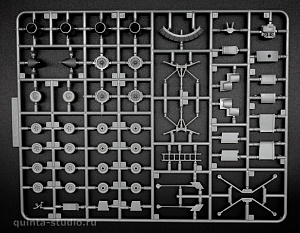 Model kit 1/72 Handley-Page Victor K.2 (Airfix) (the opened package)