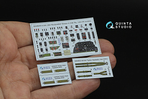 Boston III (DB-7B) 3D-Printed & coloured Interior on decal paper (HK models)