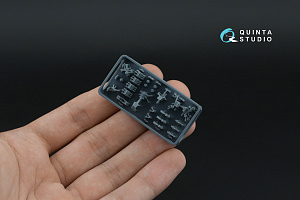 HEMTT A2 Family 3D-Printed & coloured Interior on decal paper (Trumpeter) (with 3D-printed resin parts) 