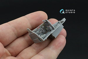 DH.100 Vampire FB.5/FB.9 3D-Printed & coloured Interior on decal paper (Trumpeter)