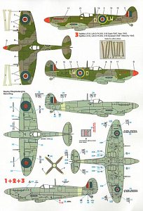 Decal 1/32 Supermarine Spitfire Mk.IX (3) (Techmod)