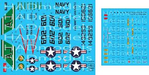 Decal 1/48 RA-5C Vigilante USS Nimitz - part 2(HAD)