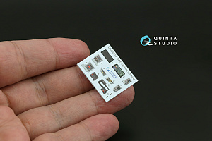 F-35A/F-35С Lightning II 3D-Printed & coloured Interior on decal paper (Tamiya)