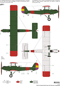 Model kit 1/72 Vickers-Casa Type 245 'Spanish Vildebeest'  (Frrom-Azur)