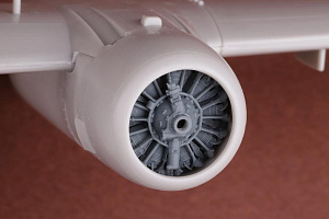 Additions (3D resin printing) 1/72 Grumman S-2F Tracker Engine & Exhaust set (designed to be used with Hasegawa kits)