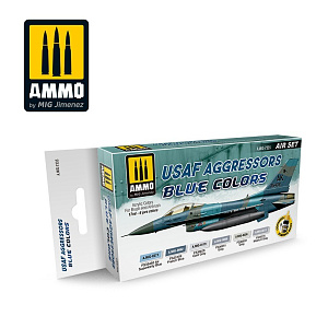 USAF Aggressors Blue Colors (Ammo Mig) (6x17ml) 