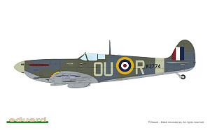 Model kit 1/72 Supermarine Spitfire Mk.Vb ProfiPACK edition (Eduard kits)