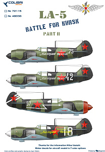 Decal 1/48 La-5 Part II(Colibri Decals)