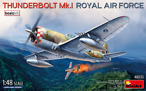 Model kit 1/48 Republic Thunderbolt Mk.I. Royal Air Force. BASIC KIT  (MiniArt)