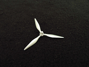 Additions (3D resin printing) 1/72 Bristol Blenheim propeller set (designed to be used with Airfix kits)