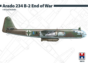 Model kit 1/48 Arado Ar-234B-2 End of War ex-Hasegawa kits (Hobby 2000) (damage box)
