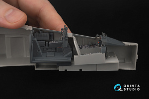 F-4M Phantom FGR.2 3D-Printed & coloured Interior on decal paper (Hasegawa) (Small version) (with 3D-printed resin parts)