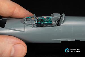MiG-21bis late Fishbed-N 3D-Printed & coloured Interior on decal paper (Eduard) (with 3D-printed resin parts)