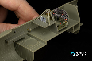Vultee Mk.II Vengeance 3D-Printed & coloured Interior on decal paper (Dora Wings) (Small version)