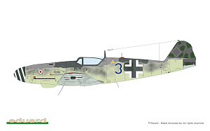 Model kit 1/72 KURFÜRST Bf-109K-4 - Dual Combo - Limited Edition (Eduard kits)