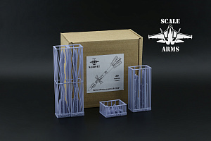 Additions (3D resin printing) 1/48 R-27ER missile with launcher (Scale Arms)