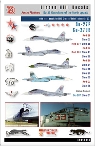 Decal 1/48 Sukhoi Su-27 'Guardians of the North' (Linden Hill)