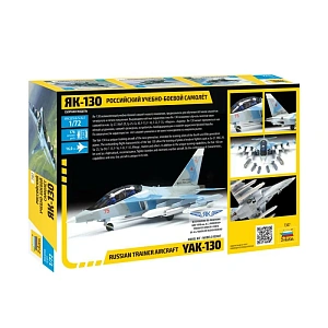 Model kit 1/72 Yakovlev Yak-130 (Flanker H) (Zvezda)