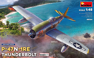 Model kit 1/48 Republic P-47N-1RE Thunderbolt, Basic Kit (MiniArt)