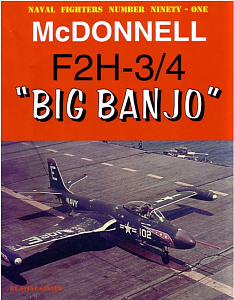 Aircraft books McDonnell F2H-3/F2H-4 (Naval Fighters)  